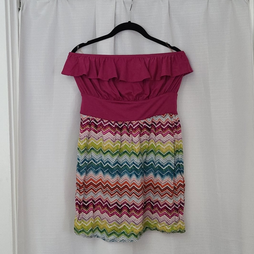 Strapless dress